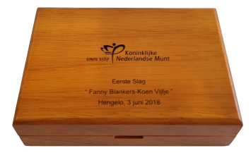 Fanny Blankers-Koen 2018 Ceremoniële 1e Slag