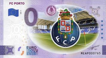 0 Euro biljet Portugal 2023 - FC Porto KLEUR