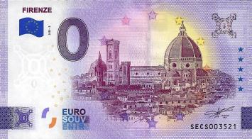 0 Euro biljet Italië 2023 - Firenze