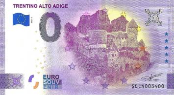 0 Euro biljet Italië 2021 - Trentino Alto Adige