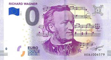 0 Euro biljet Duitsland 2018 - Richard Wagner