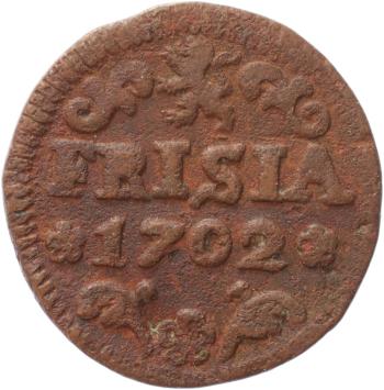 Friesland Duit 1702