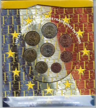 BU set Frankrijk 1999-2000-2001