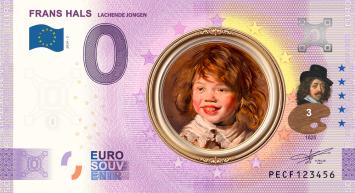 0 Euro biljet Nederland 2024-3 Frans Hals Lachende Jongen KLEUR