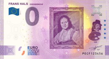 0 Euro biljet Nederland 2024-6 Zigeunermeisje