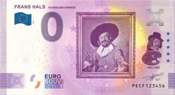 0 Euro biljet Nederland 2024-1 Frans Hals - De vrolijke drinker