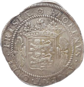 Friesland Halve florijn van 14 stuiver 1684