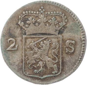 Gelderland Dubbele stuiver 1786