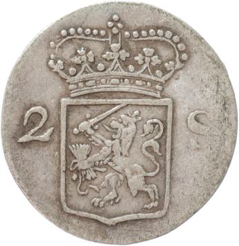 Gelderland Dubbele stuiver 1792