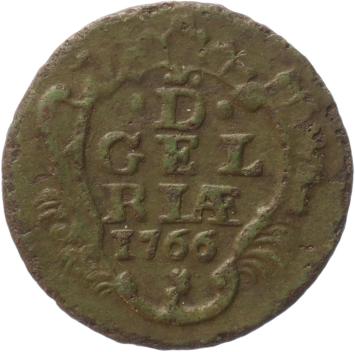 Gelderland Duit 1766