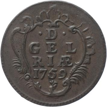 Gelderland Duit 1759