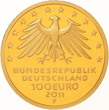 Germany 100 Euro Wartburg 2011F
