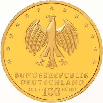 Germany 100 Euro Gartenreich Dessau-Wörlitz 2013A