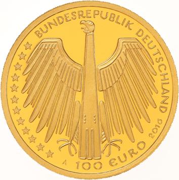 Germany 100 Euro Altstad Regensburg mit Stadamhof 2016A