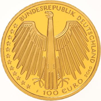 Germany 100 Euro Altstad Regensburg mit Stadamhof 2016F