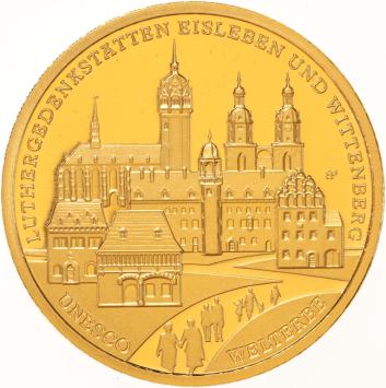 Germany 100 Euro Eisleben und Wittenberg 2017F