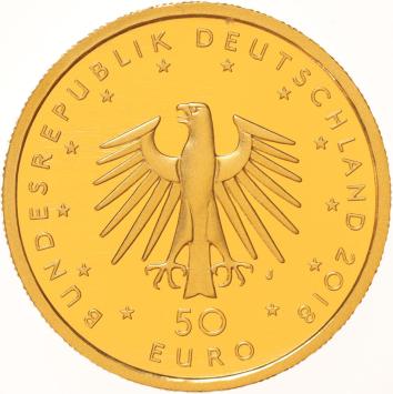Germany 50 Euro Kontrabass 2018J BU
