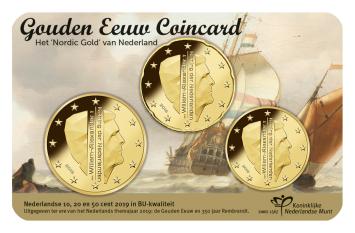 Gouden Eeuw 2019 Coincard BU