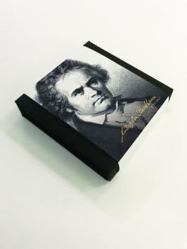 Sint Maarten Gouden postzegel Ludwig van Beethoven 2020