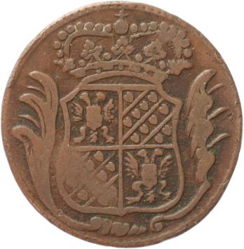 Groningen provincie Duit 1771