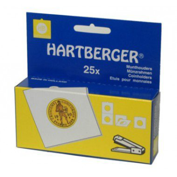 Hartberger munthouders Ø25 Nieten (25 stuks)