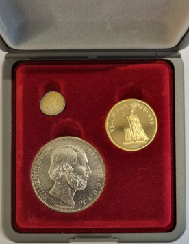 Grootste en kleinste munt van Willem III