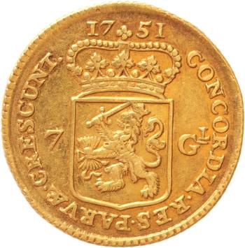 Holland Halve gouden rijder 1751