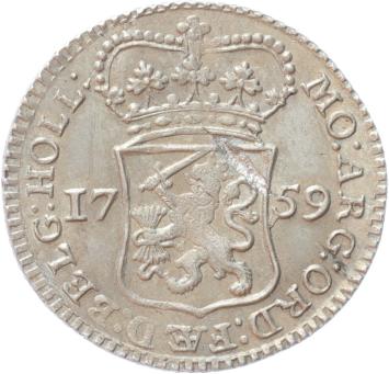 Holland Muntmeesterpenning 1759