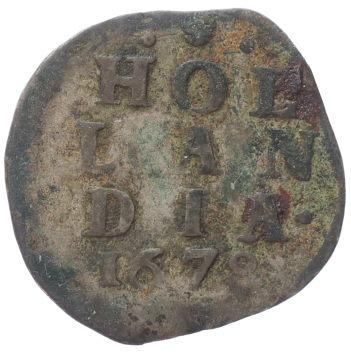 Holland Dubbele wapenstuiver 1678