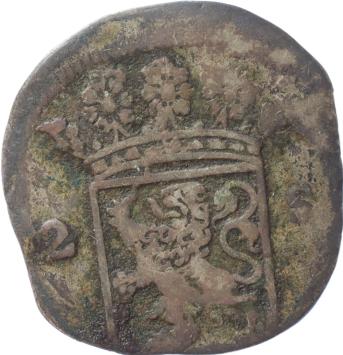 Holland Dubbele wapenstuiver 1678