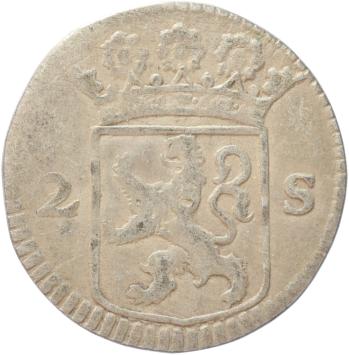 Holland Dubbele wapenstuiver 1723