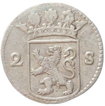 Holland Dubbele wapenstuiver 1727