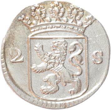 Holland Dubbele wapenstuiver 1746