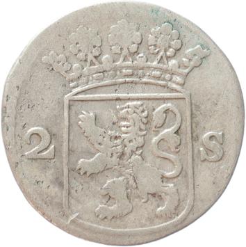 Holland Dubbele wapenstuiver 1752