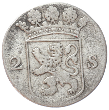 Holland Dubbele wapenstuiver 1753