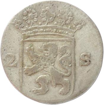 Holland Dubbele wapenstuiver 1768/61