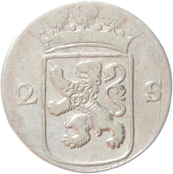 Holland Dubbele wapenstuiver 1772