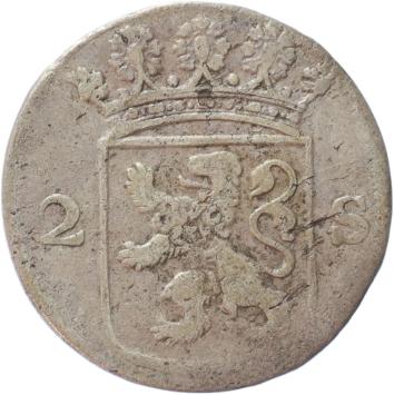 Holland Dubbele wapenstuiver 1778/71