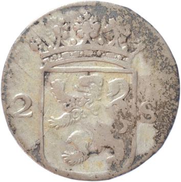 Holland Dubbele wapenstuiver 1779