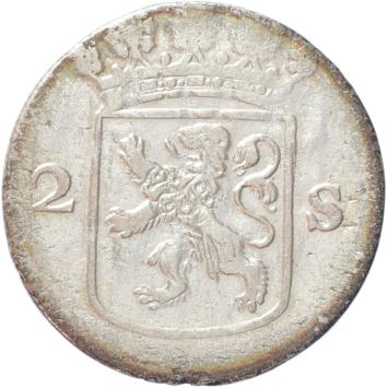 Holland Dubbele wapenstuiver 1780