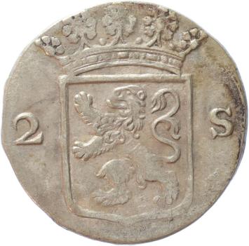 Holland Dubbele wapenstuiver 1790