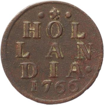 Holland Duit 1766