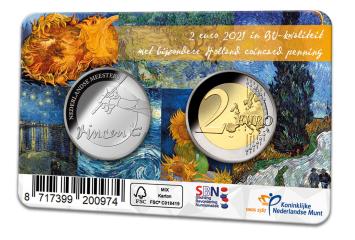 Holland Coincard 2021 met zilveren penning