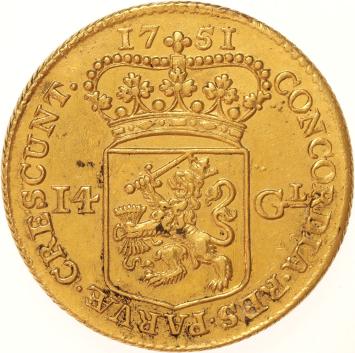 Holland gold rider 1751