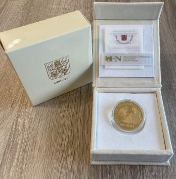Vaticaan 100 Euro goud 2017 Evangelisten