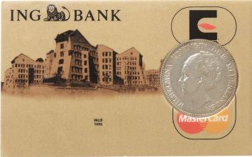 ING Bank Credit Card Mastercard 1 guilder 1928 Coincard