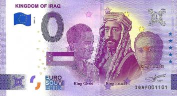 0 Euro biljet Iraq 2022 - Kingdom of Iraq ANNIVERSARY