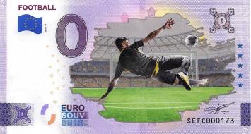0 Euro biljet Italië 2024 - Football KLEUR