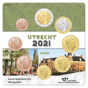 Jaarset Nederland 2021 UNC-kwaliteit