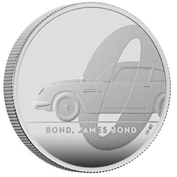 James Bond 2 Pound 1 ounce 2020 zilver proof Verenigd Koninkrijk